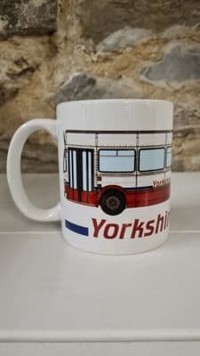 Yorkshire Traction logo mug cup Leyland National Bus British Buses gift