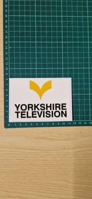 Yorkshire TV 80s STICKER Decal for car, laptop, any surface Leeds Studios