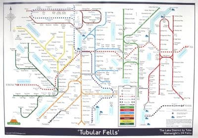 Tubular Fells Map