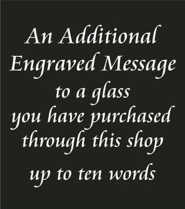 Additional Personalised Engraved Message