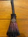 Broomstick Witches Broom Red Tree of Life Charm 20cm Tall
