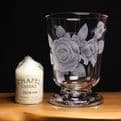 Candle Lamp Roses Flowers 150mm