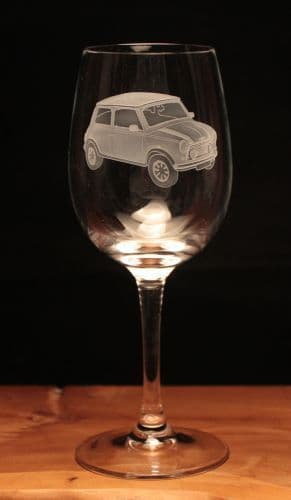Mini Classic Engraved Wine Glass