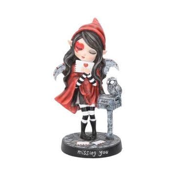 Missing You Red Hooded Fairy 17.5cm