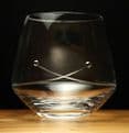 Swarovski Diamante Crystal Glass Candle Lamp 9cm