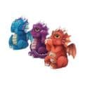 Three Wise Dragonlings 8.5cm See no Evil Hear no Evil Speak no Evil