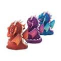 Three Wise Dragonlings 8.5cm See no Evil Hear no Evil Speak no Evil