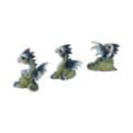 Triple Trouble Dragons 8cm (Set of 3)
