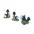Triple Trouble Dragons 8cm (Set of 3)