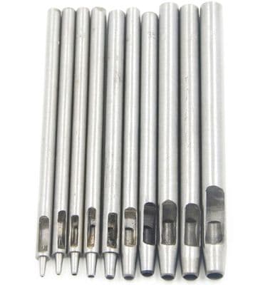 10 Piece Hole Punch Set