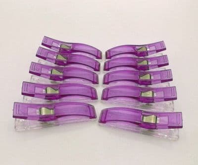 10 x Large Spring Clips