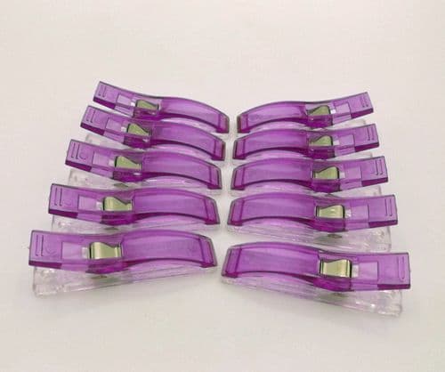 10 x Large Spring Clips