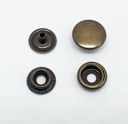 12.5mm Ring Spring - Antique Brass