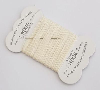 15M Linen Thread ~ Natural