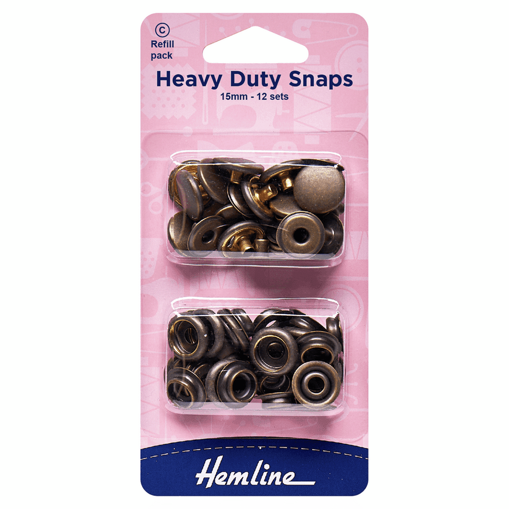 Spring Rings Fillers 15mm Heavy Duty Ring Spring - Antique Brass
