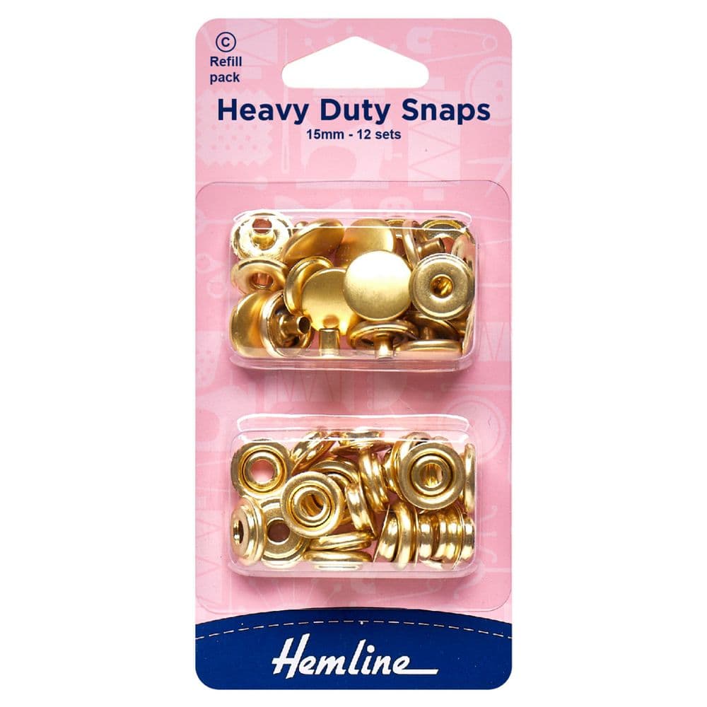 15mm Heavy Duty Ring Spring Gold