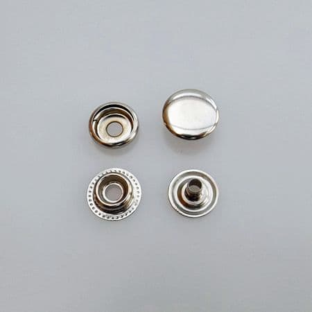 15mm Ring Spring  - Nickel Silver