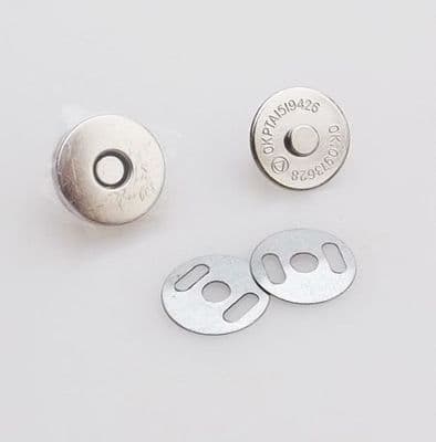 18mm Magnetic Clasp-Nickel Plated