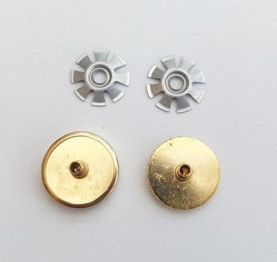 18mm Magnetic Stud - Gold