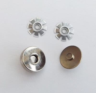 18mm Magnetic Stud - Silver