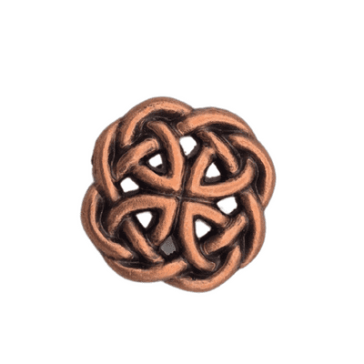 20mm Celtic Knot Concho-Antique Copper