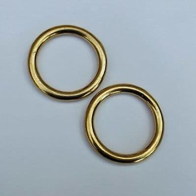 32mm ~ Solid Brass ~ Heavy O Ring