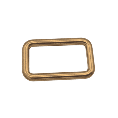 32mm Solid Brass Rectangular Loop