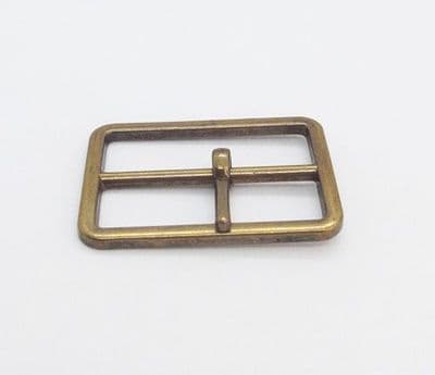 38mm Buckle in Antique Brass