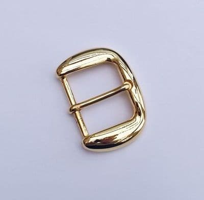 40mm Buckle ~ Bright Gilt