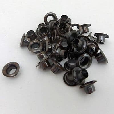 5mm Brass Eyelets-Bronzed