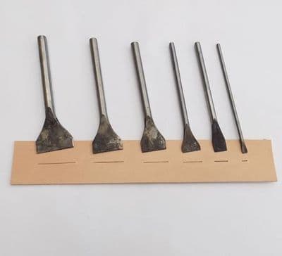 6pc. Slit (slot) Cutter Set