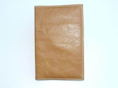 A5 Real Leather Journal/Notebook - Caramel