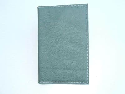 A5 Real Leather Journal/Notebook - Green