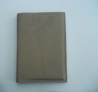 A6 Real Leather Journal/Notebook ~ Stone