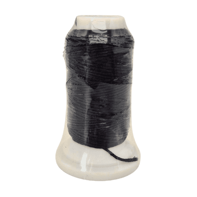 Black Flat Waxed Thread