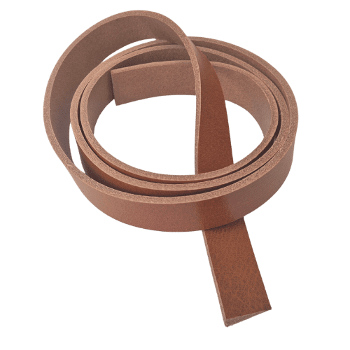 Buffalo Saddle Tan Strip  ~ 25mm ~ 4mm