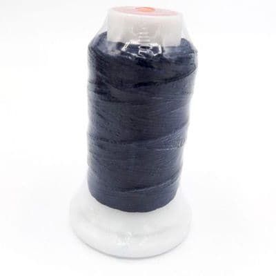 Dark Blue Flat Waxed Thread