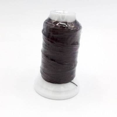 Dark Brown Flat Waxed Thread