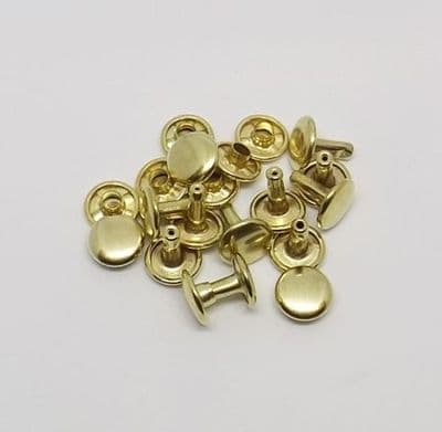 Double Cap - 9mm - Brassed