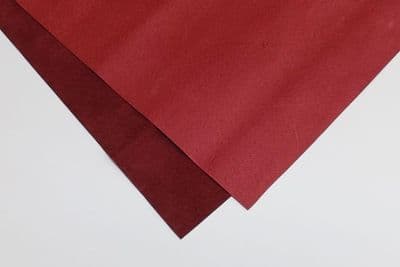 Full Grain Pigskin ~ 300mm x 220mm-Red