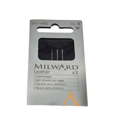 Leather Needles(3) - Glovers No4