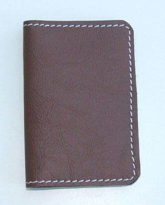 Real Leather card holder ~ Brown