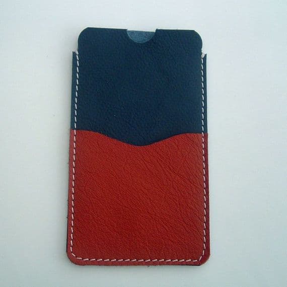 Real leather cover for iphone 6 +card holder~ P