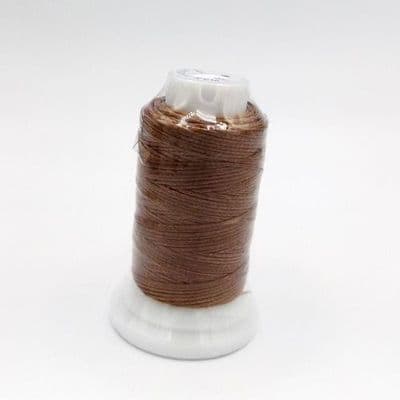 Saddle Brown Flat Waxed Thread