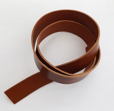Saddle Tan Strip  ~ 38mm ~ 3mm