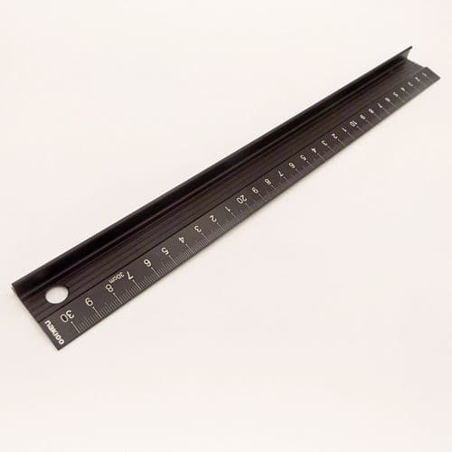 Safety Ruler Black