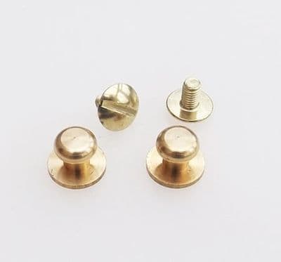Sam Browne Studs -Small - Brass