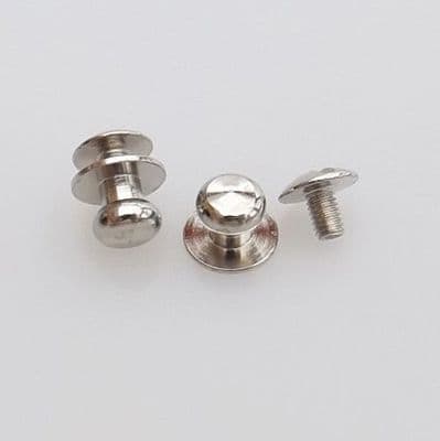 Sam Browne Studs -Small - Nickel Plated