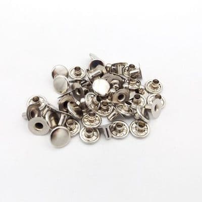 Single Cap - 5mm - Silver Nickel
