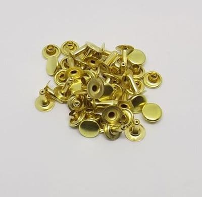 Single Cap - 7mm -  Brass